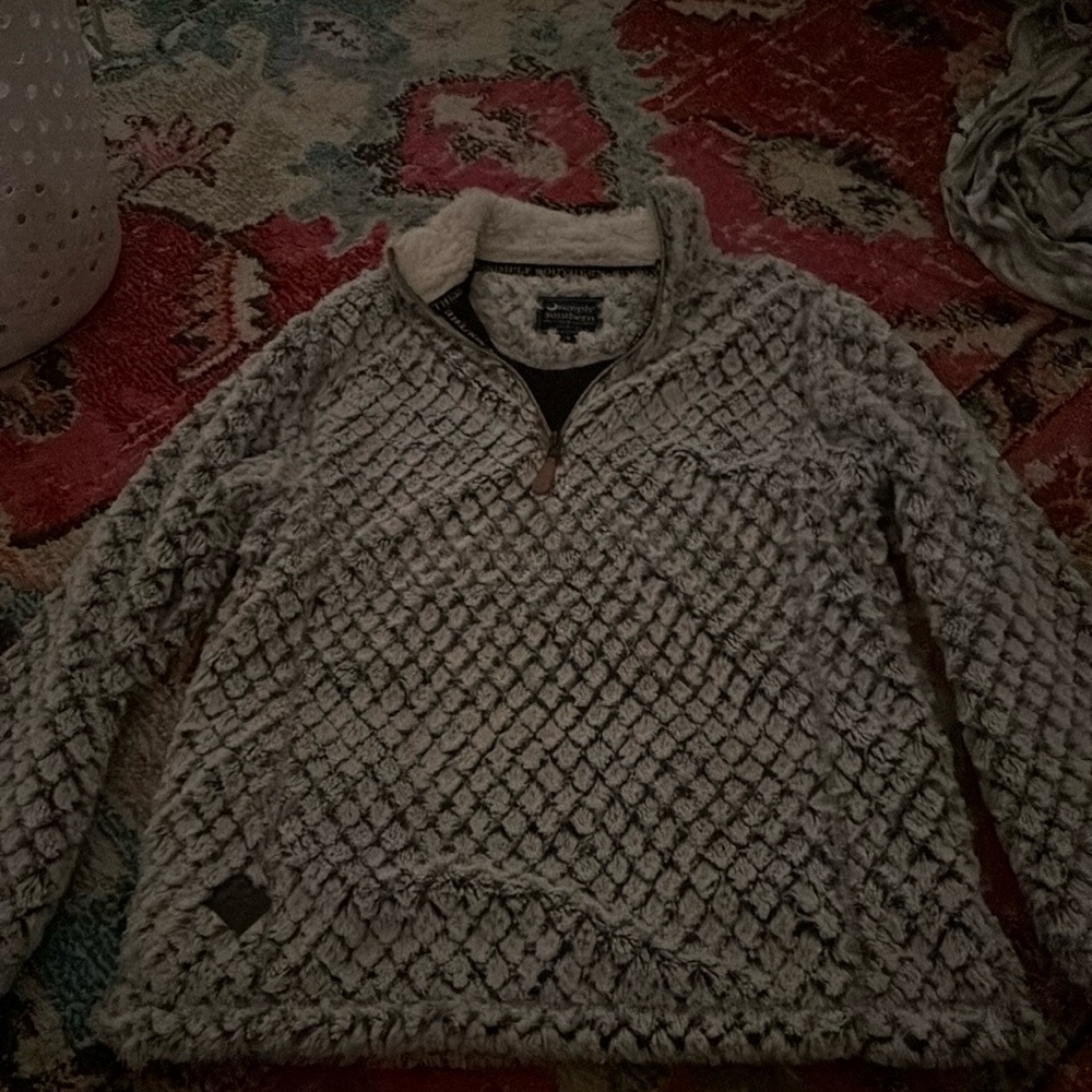 Simply Southern fur pull over